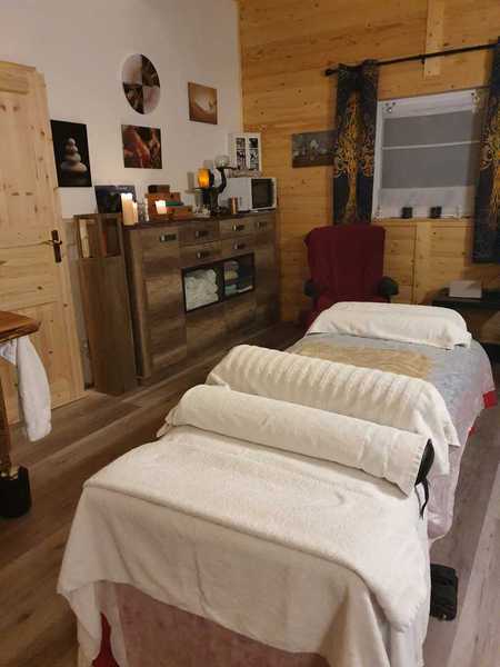 Einblick in Petras Massageraum