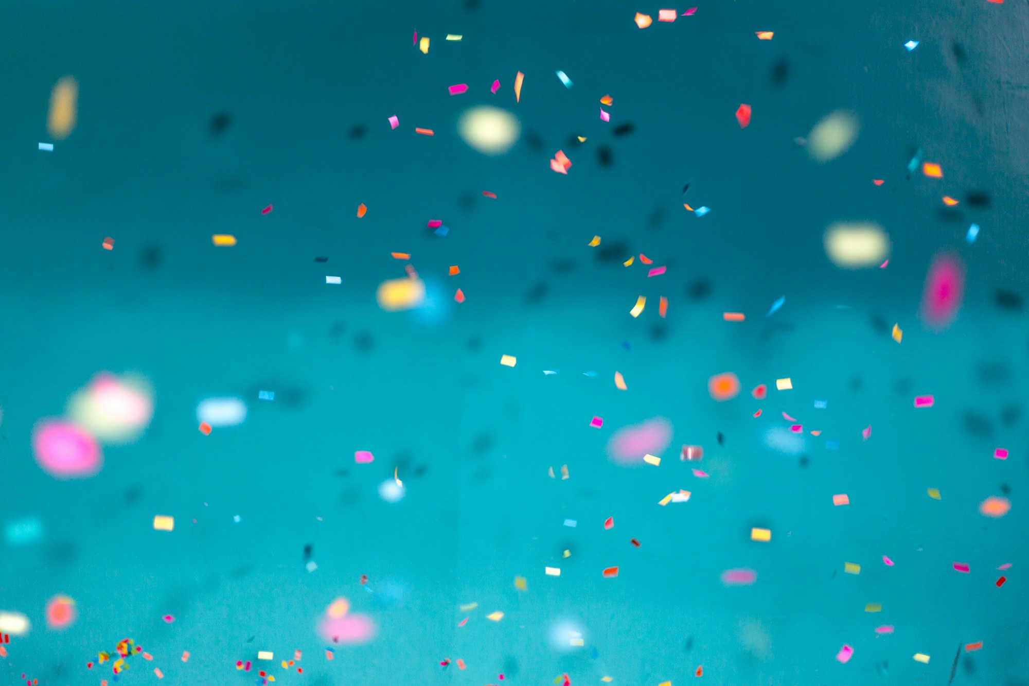 Geburtstag · Konfetti