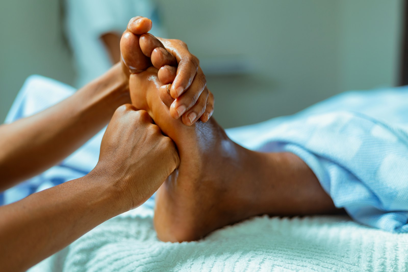 Fußmassage